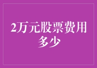 2万元股票投资：潜在收益与风险并存