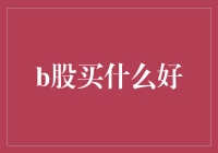 B股投资：从韭菜到股市大神的奇幻之旅