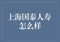 上海国泰人寿：一份实力与创新并重的保险保障方案