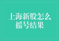 上海新股摇号结果大揭秘：从股民大逃杀到幸运儿的狂欢