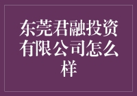 【东莞君融投资有限公司怎么样？】新手必看！