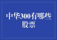 中华300：中国股市的精华与趋势分析