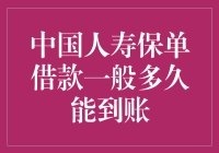 中国人寿保单借款到账时间解析：了解快速到账的秘诀