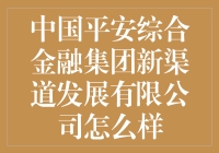 中国平安综合金融集团新渠道发展有限公司：探索未来金融创新之路