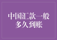 中国汇款速度赛跑，快如闪电还是慢如蜗牛？