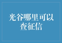 光谷征信查询攻略：走进信用透明的未来