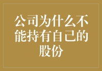 公司为什么不能持有自己的股份？揭秘背后的逻辑