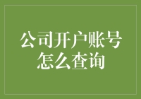 公司开户账号查询：一场寻找神秘资金之旅