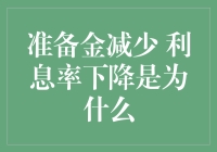 准备金减少与利息率下降：金融机构操作与市场动态解析