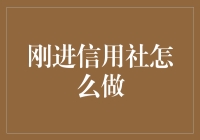 刚进信用社，怎么装出老手的样子？