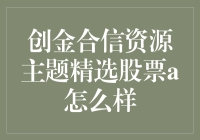 创金合信资源主题精选股票A：价值与挑战并存的投资选项