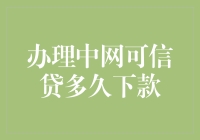 中网可信贷审批流程解析：从申请到放款的时间详解