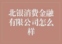 北银消费金融公司真给力？还是坑？