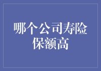 寻找最佳企业寿险保障：哪个公司寿险保额最高？