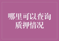 了解质押情况：专业查询渠道及方法