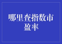 寻找股市价值一目了然：指数市盈率查询指南