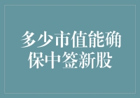 试问多少市值能确保中签新股？十万？还是亿万？