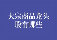 大宗商品龙头股的潜力与投资价值分析