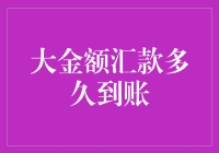 大额资金汇款到账时间解析：影响因素与策略调整