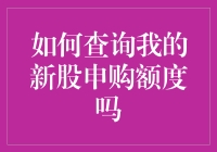 如何查询我的新股申购额度：详细指南与专业建议