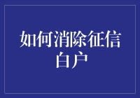 如何解决征信白户问题：构建信用记录的全攻略