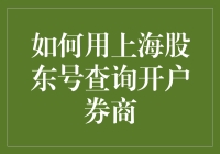 如何用上海股东号查询开户券商：一场跨越时空的寻宝之旅