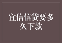 宜信信贷审核流程解析：下款时间何时能到手？