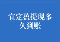 宜定盈提现到账时间揭秘：一场与金钱赛跑的马拉松