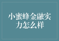 小蜜蜂金融实力分析：创新金融生态下的企业实力解析