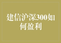 建信沪深300指数基金盈利策略解析：谱写稳健收益新篇章