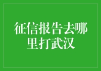 在武汉，征信报告去哪里打，你猜是哪家？