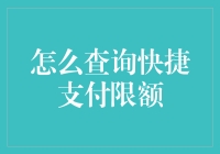 如何查询并调整快捷支付限额：全方位指南