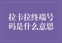 拉卡拉终端号码：神秘的数字，还是隐藏的密码？