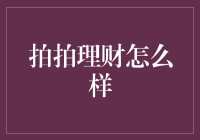 拍拍理财：互联网时代的投资新视角