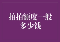 各平台拍拍额度解析：了解额度大小与影响因素