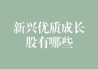 寻找未来的增长引擎：哪些新兴优质成长股值得关注？