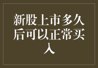 新股上市多久后可以正常买入：投资者需掌握的关键窗口期