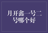 月开鑫一号二号：选哪个比较好玩？