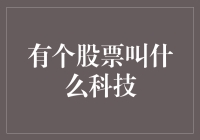 股票市场的诗篇：科技股的江湖传奇——以什么科技为例