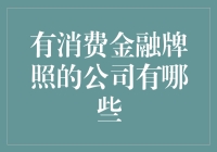 消费金融牌照：深度解析持有该牌照的公司及其影响