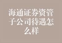 海通证券资管子公司待遇解析：为何成为金融行业的香饽饽？