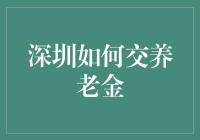 深圳养老金缴纳攻略：从新手到高手的那些事儿