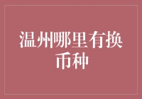 温州哪里有换币种，畅通外汇兑换渠道助力经济全球化