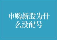 申购新股为何没配号？揭秘背后的原因及解决方法