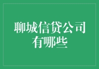 聊城信贷公司：金融创新服务的前沿阵地