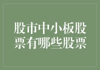 投资视野下的中小板股票：独特魅力与投资策略