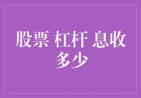 杠杆交易策略中的息收计算：投资风险与收益分析