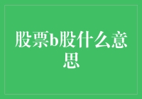 B股市场解析：解开B股投资的神秘面纱