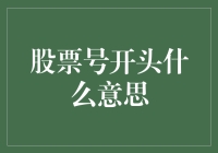 股票号开头的奥秘：一场数字寻宝之旅