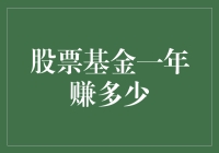 股票基金一年的收益：不确定性与多因素驱动